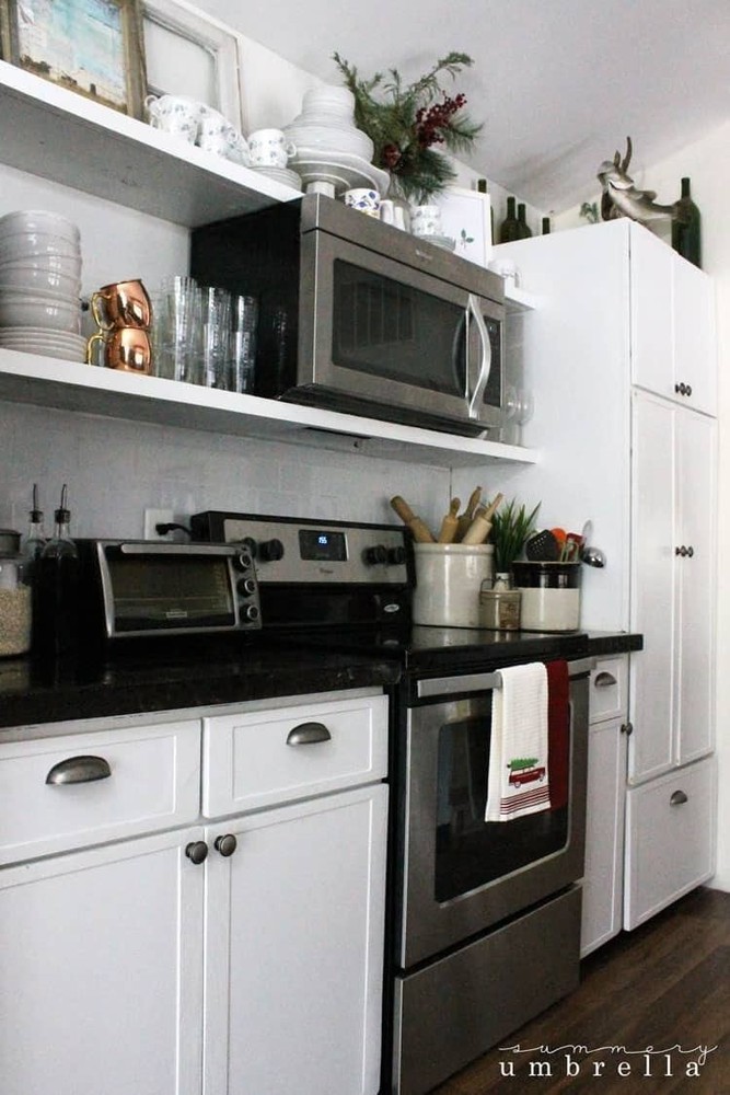 2-1/2" or 3" Dual Mount Cup Pull Antique Iron