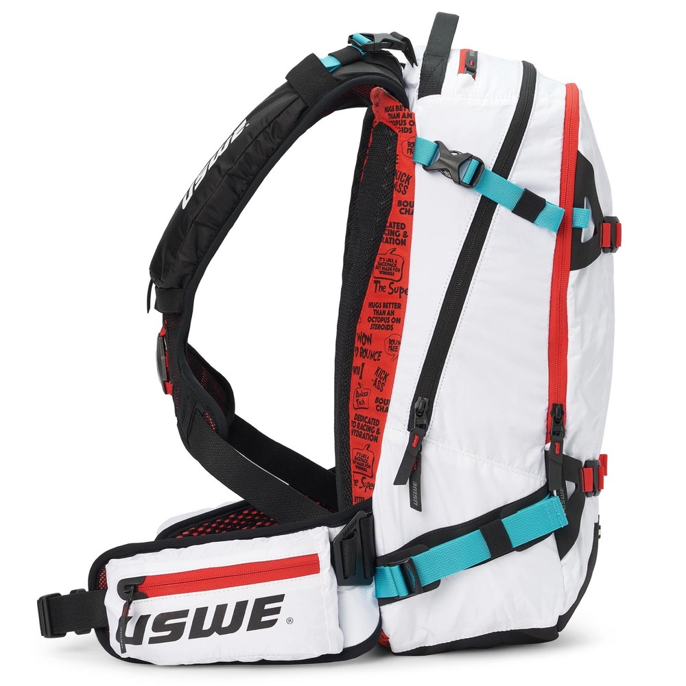 USWE Pow 25L Winter Protector Backpack Skiing Snowboard Hydration Comp. - White​