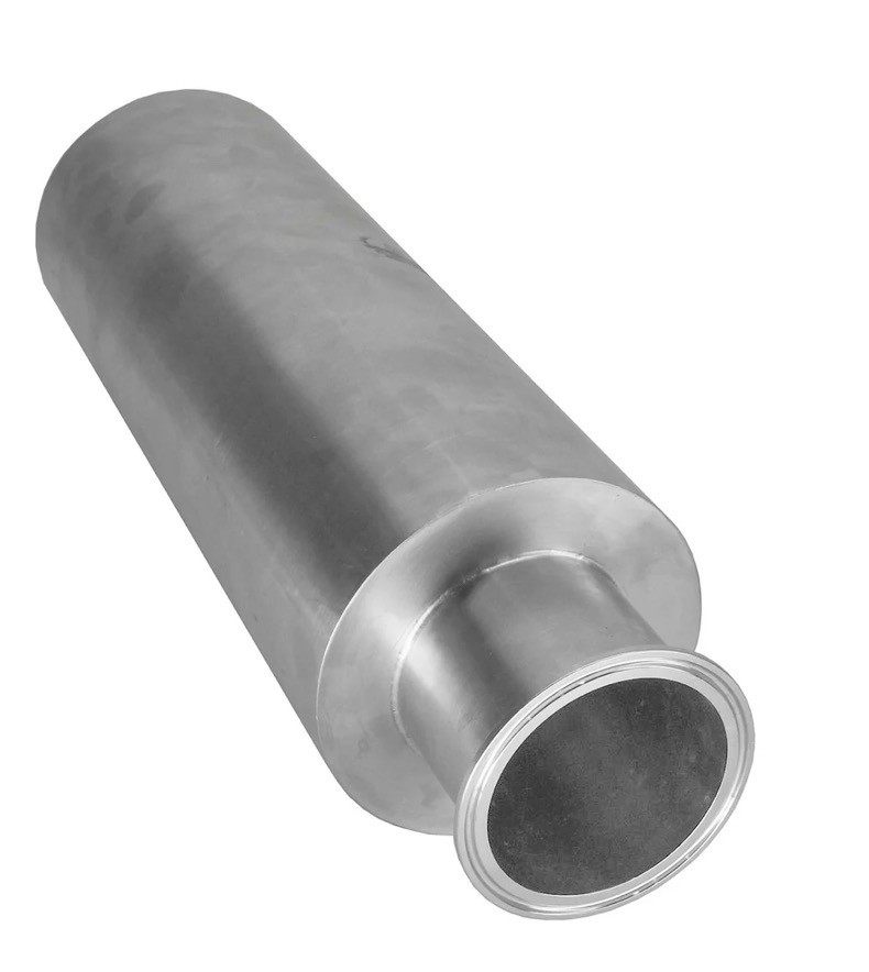 6"x 24” Tri Clamp Sleeved Spool, Dewax Chamber