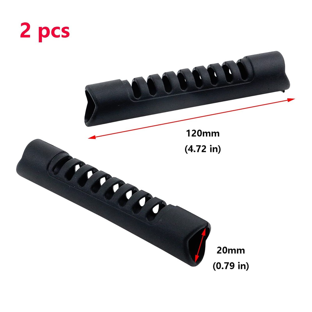 1 Pair 4.5" ThermoPlastic Rubber Handles Replacement Accessory Kit for Kayak ...