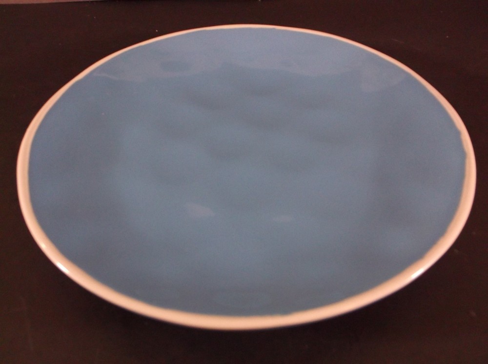 Maxwell & Williams Krinkle Salad Plate Blue