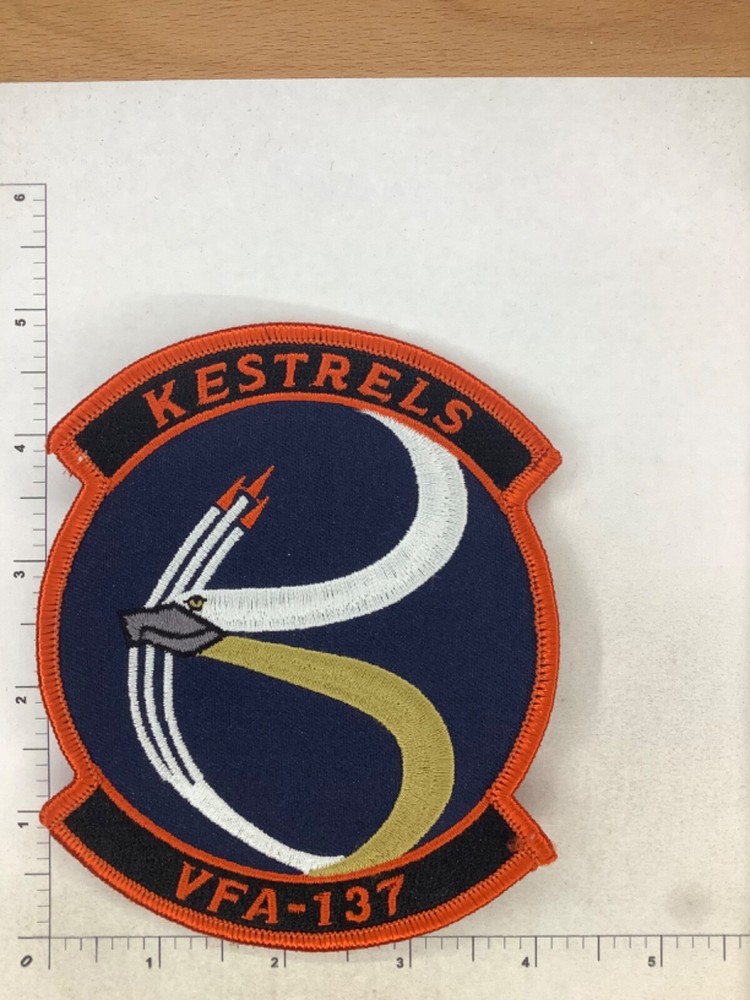 US NAVY VFA-137 KESTRELS  SQUADRON PATCH