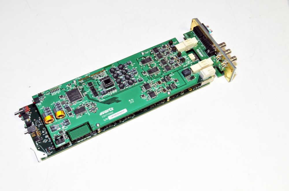 Evertz 7736CD2-A4 Dual Composite Decoder with 3RU Backplane