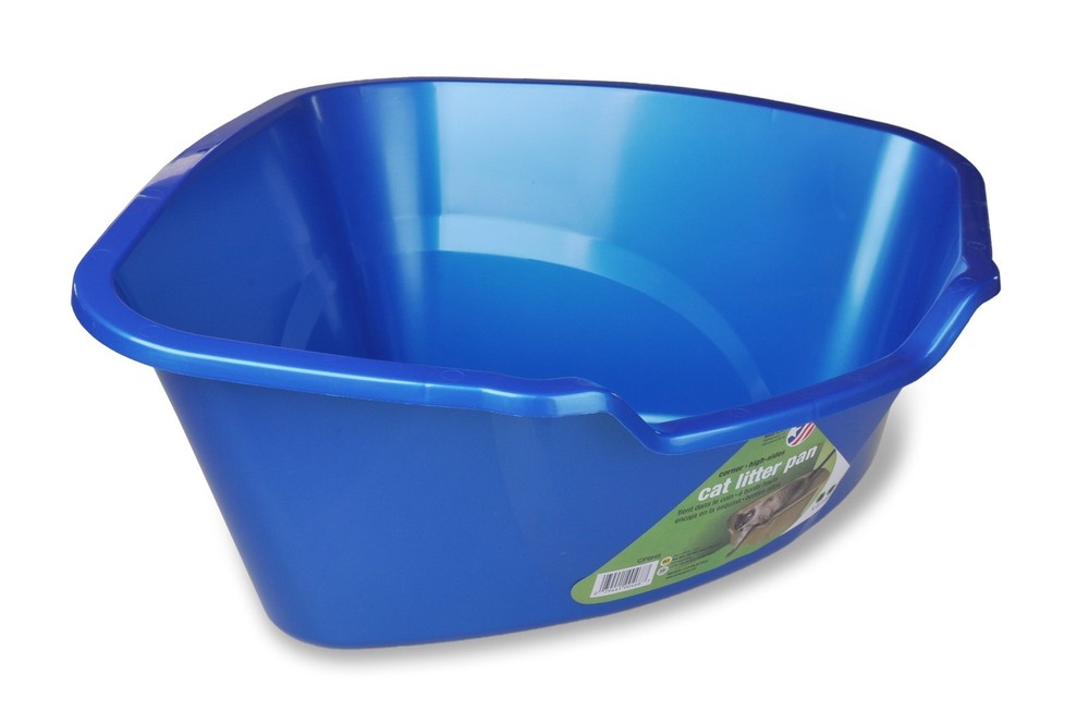 Corner Litter Pan from Van Ness High Sided Design Maximizes Corner Space Usage