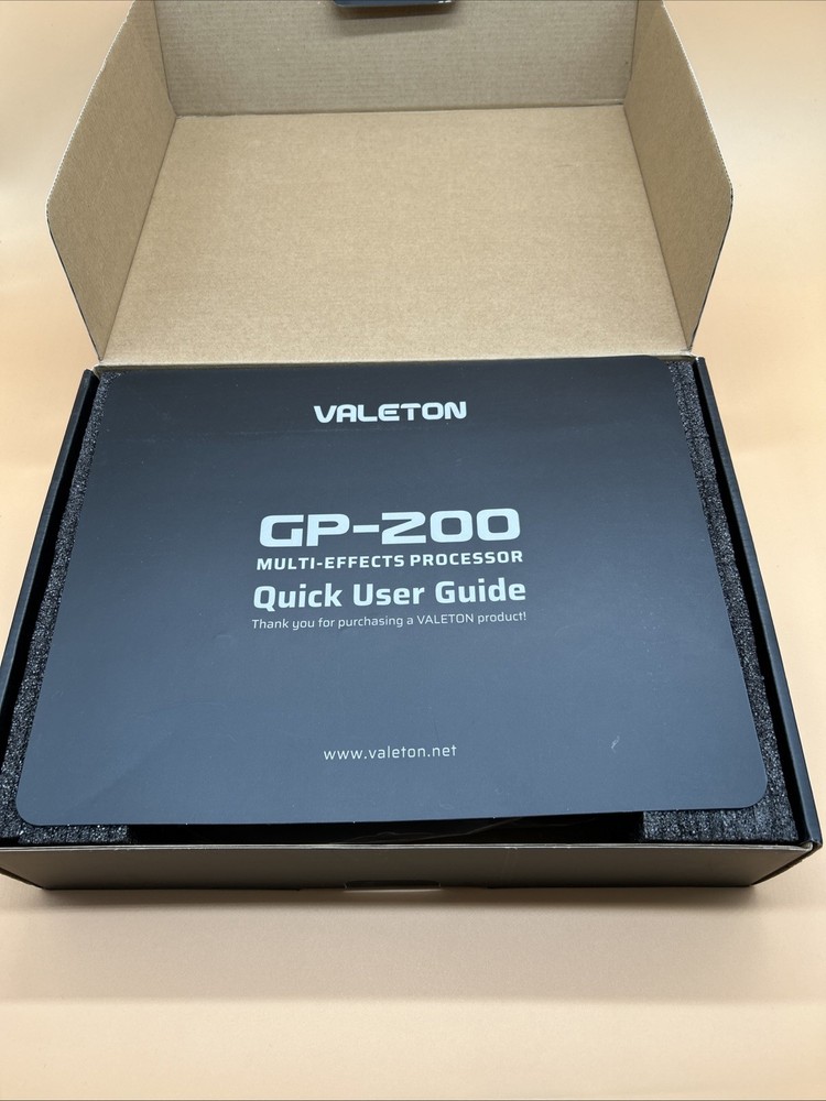 VALETON GP-200R Multi Effects Processor Multi-Effects Guitar Bass Pedal with ...
