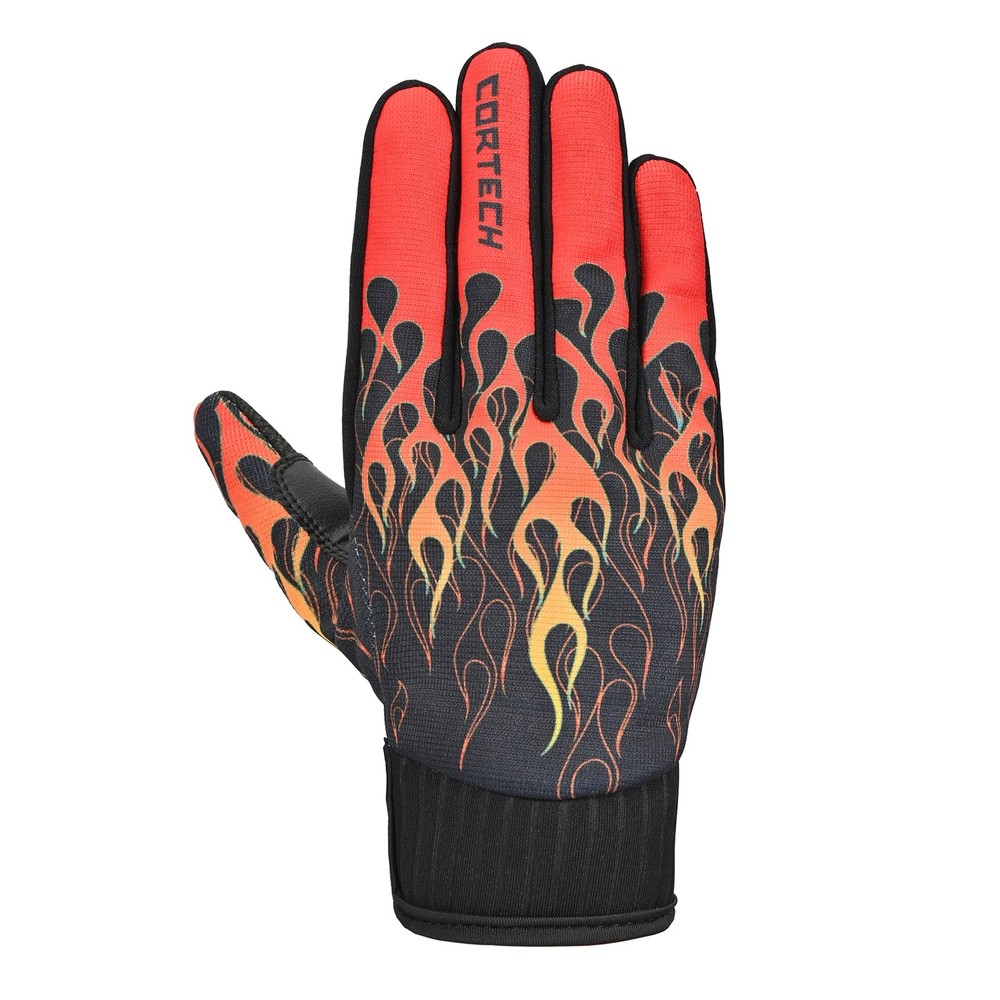 Cortech Standard Issue Flame Gloves 2XL Flames