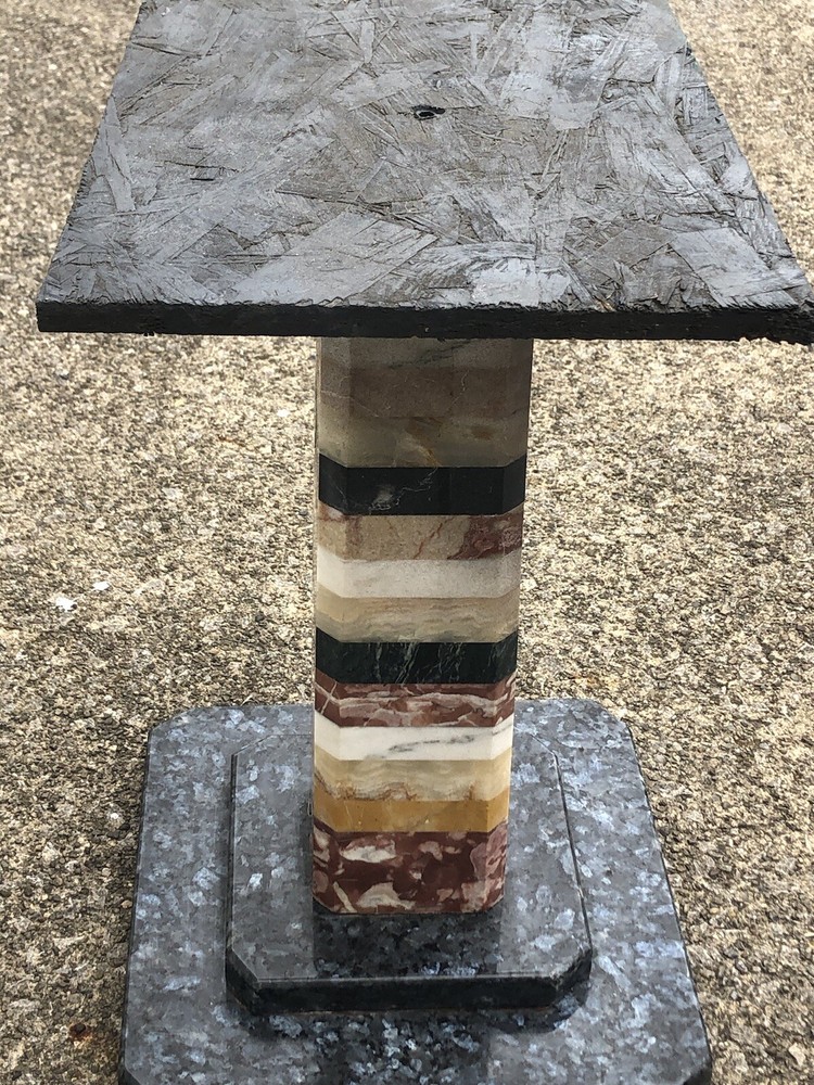 Antique Marble Side Table Italian