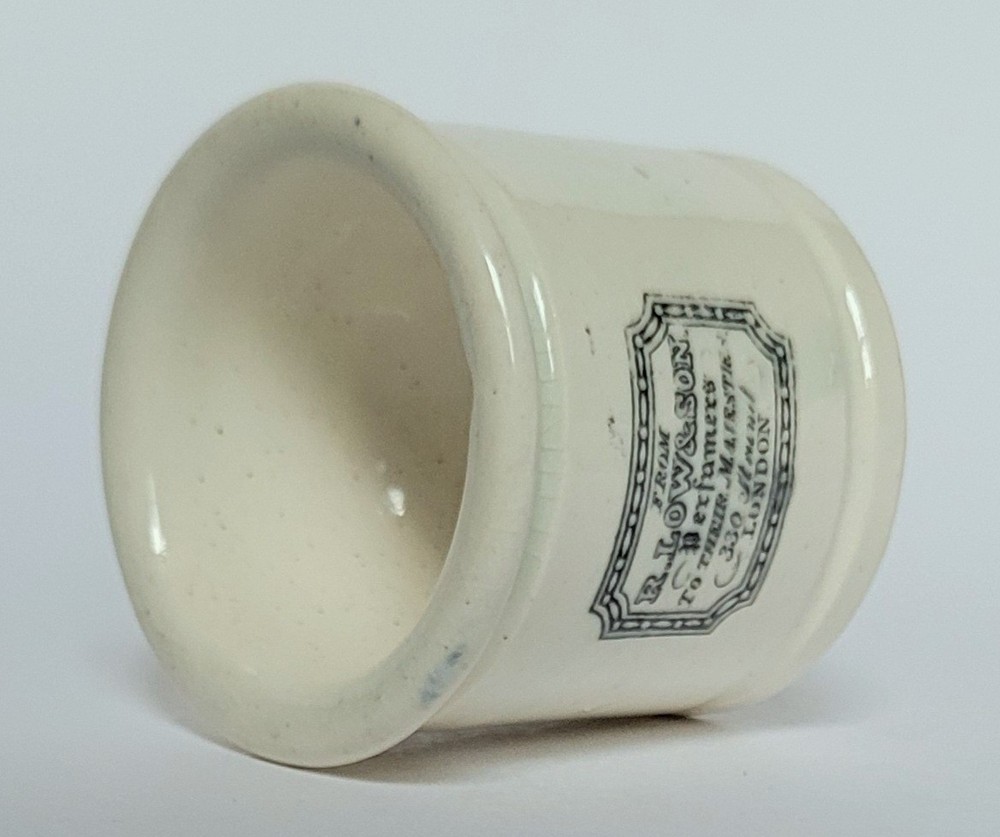 Early perfumers / bears grease pot.