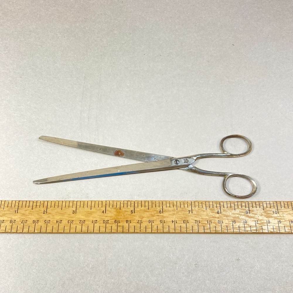 Vintage Long Blade Scissors 6" Blade