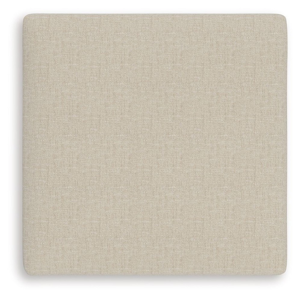 LadyMae - Oversized Accent Ottoman - Twill