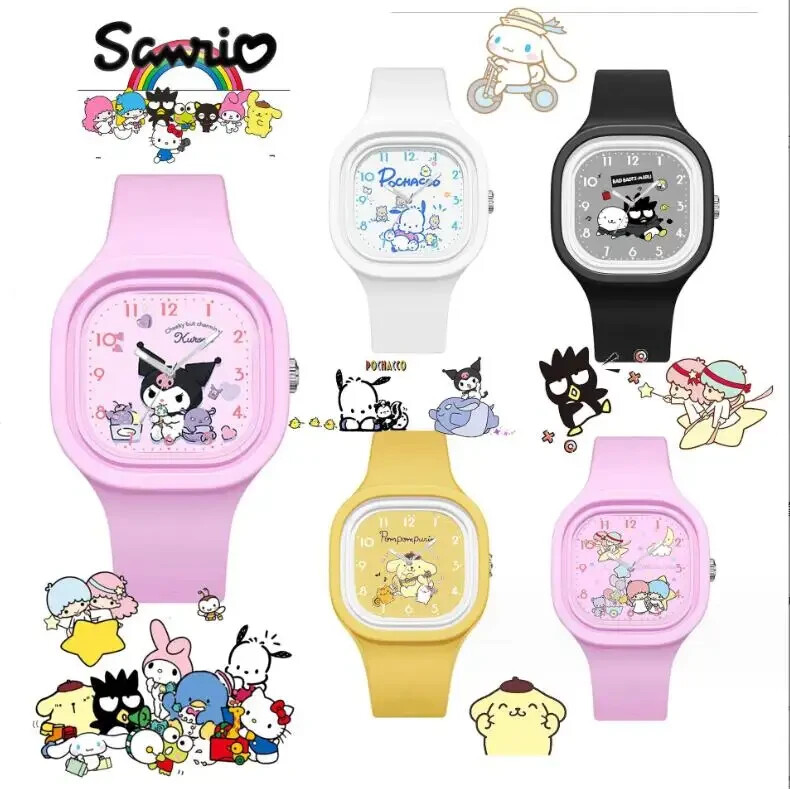 Sanrio Silicon Square Dial Quartz Watch