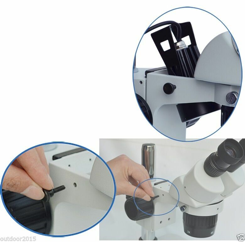 110V-220V Metal LED Microscope Light Source Oblique Light for Stereo Microscope