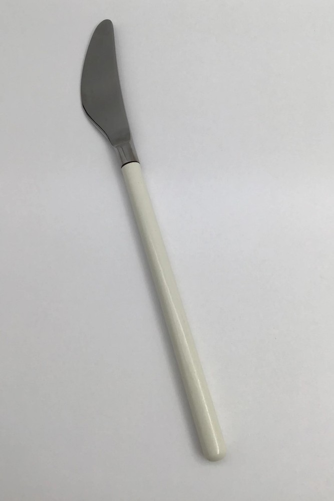 Hans Hansen Amalie Dining Knife with White Enamel Handle