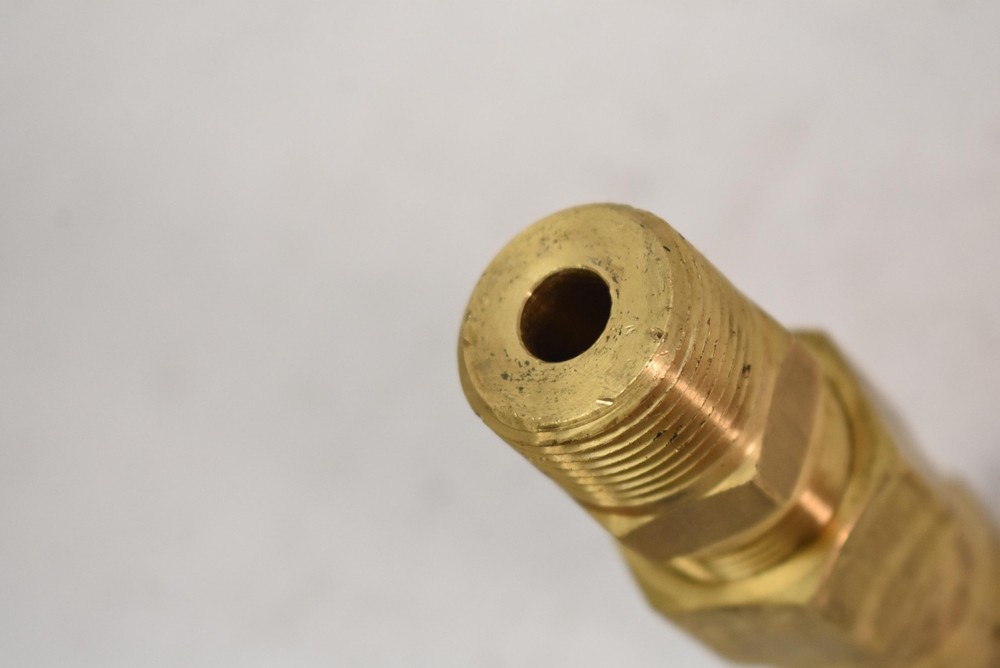 Rexarc Brass Inline Check Valve Male - Female Threaded Pipe Flow Adapter Fitting