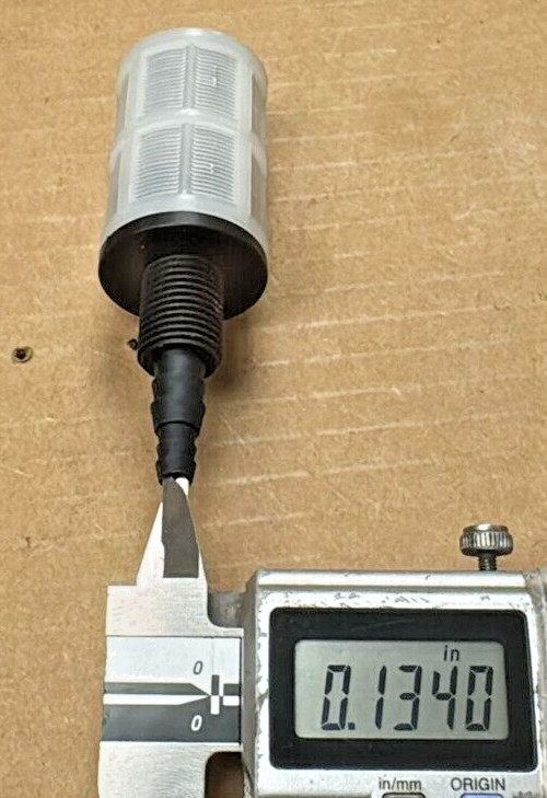 BLUE-WHITE FOOT VALVE/STRAINER PN: C-340-E
