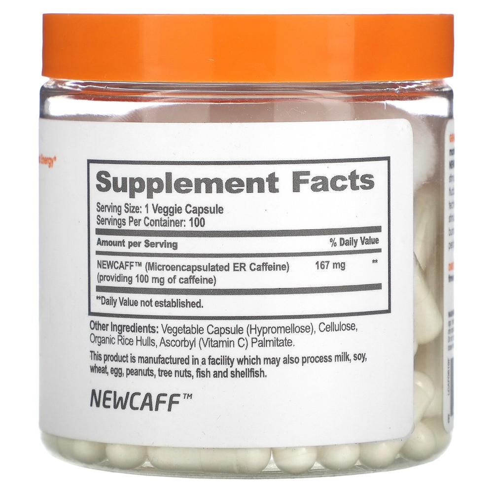 Genius Caffeine, 100 Veggie Capsules