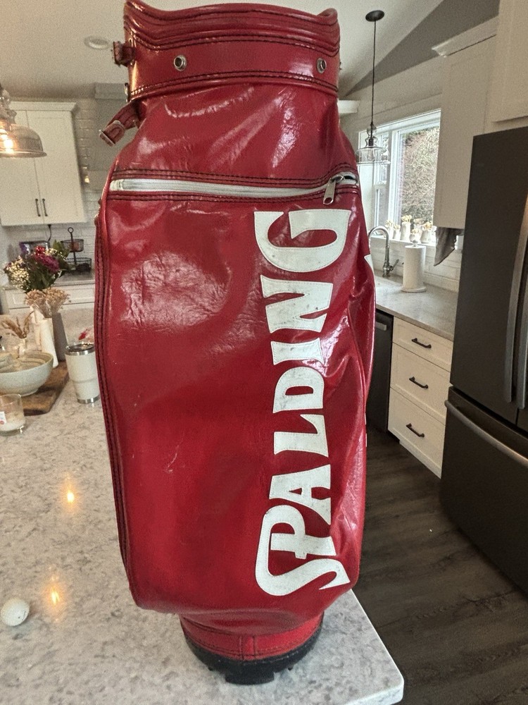 spalding staff golf bag