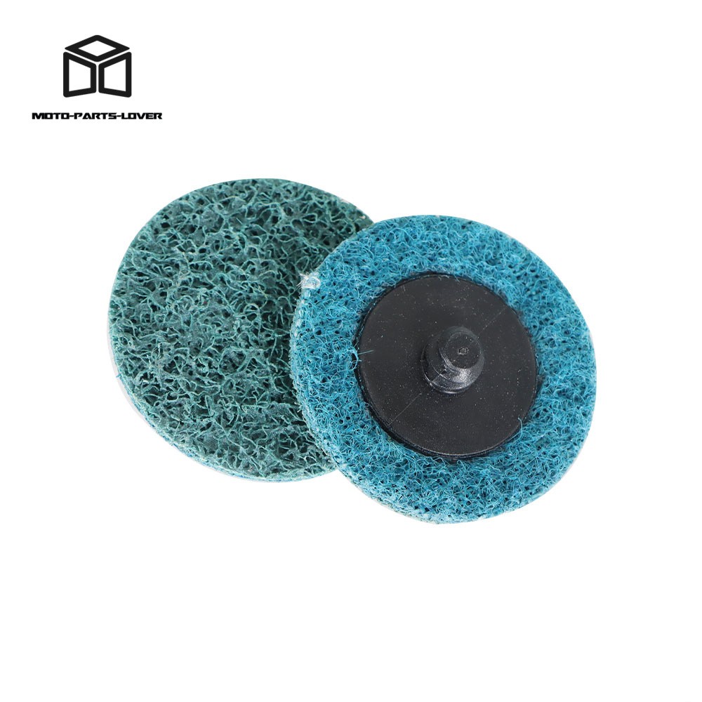 Fine Surface Conditioning Discs Roll Lock Grinder Sanding Pads 50Pcs 2" Disc