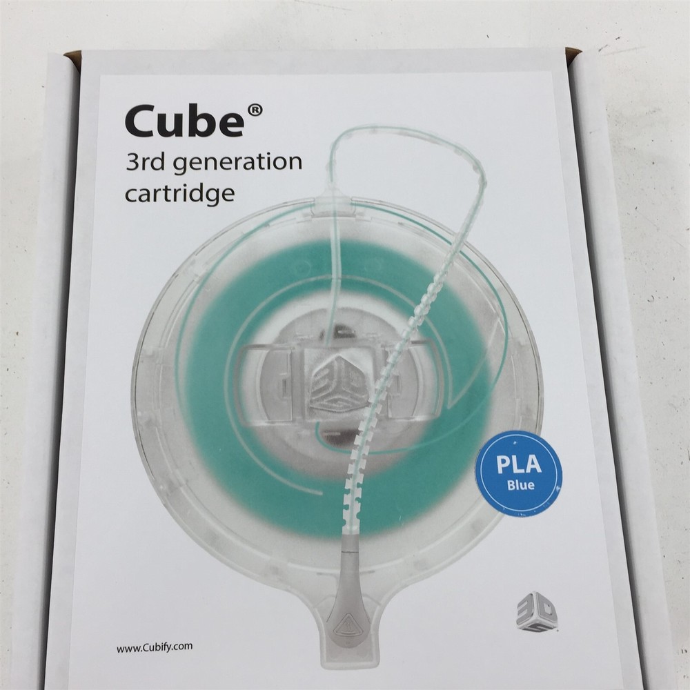 Cube PLA Blue Filament Cartridge 391144