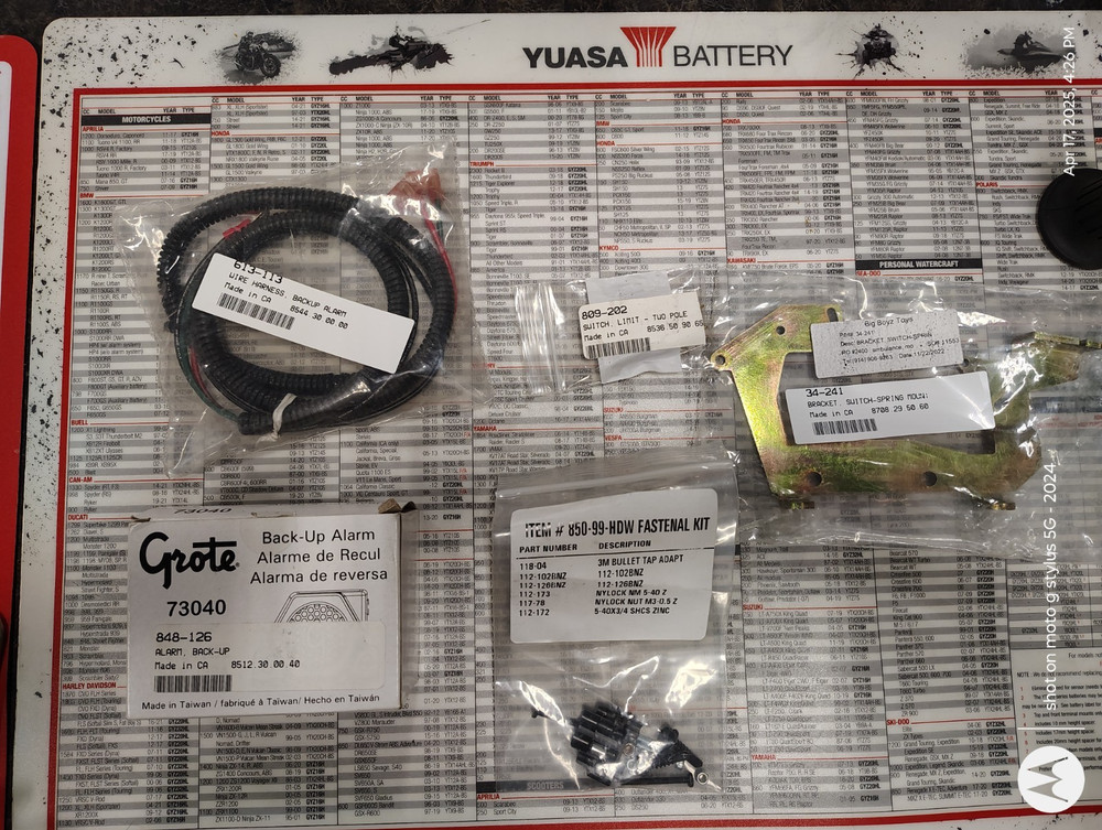850-99 BACK UP ALARM
