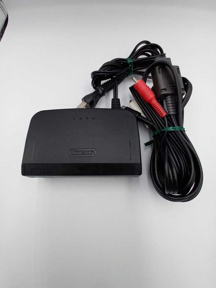 Nintendo 64 Black Console System Boxed Controller Manual N64 NTSC-J CIB Complete