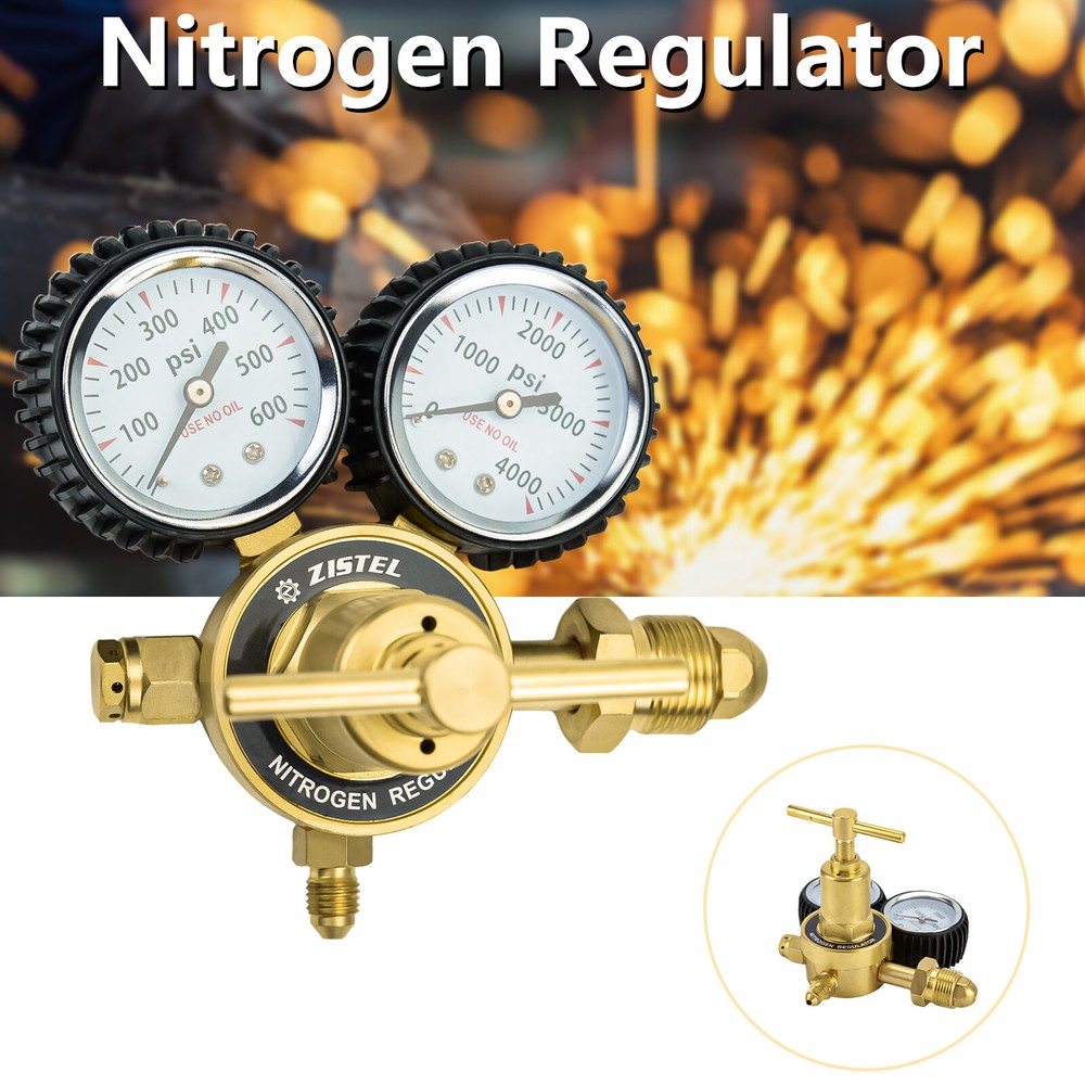 Professional Nitrogen Regulator w/ 0-600 PSI Delivery Pressure Equipment Tank US