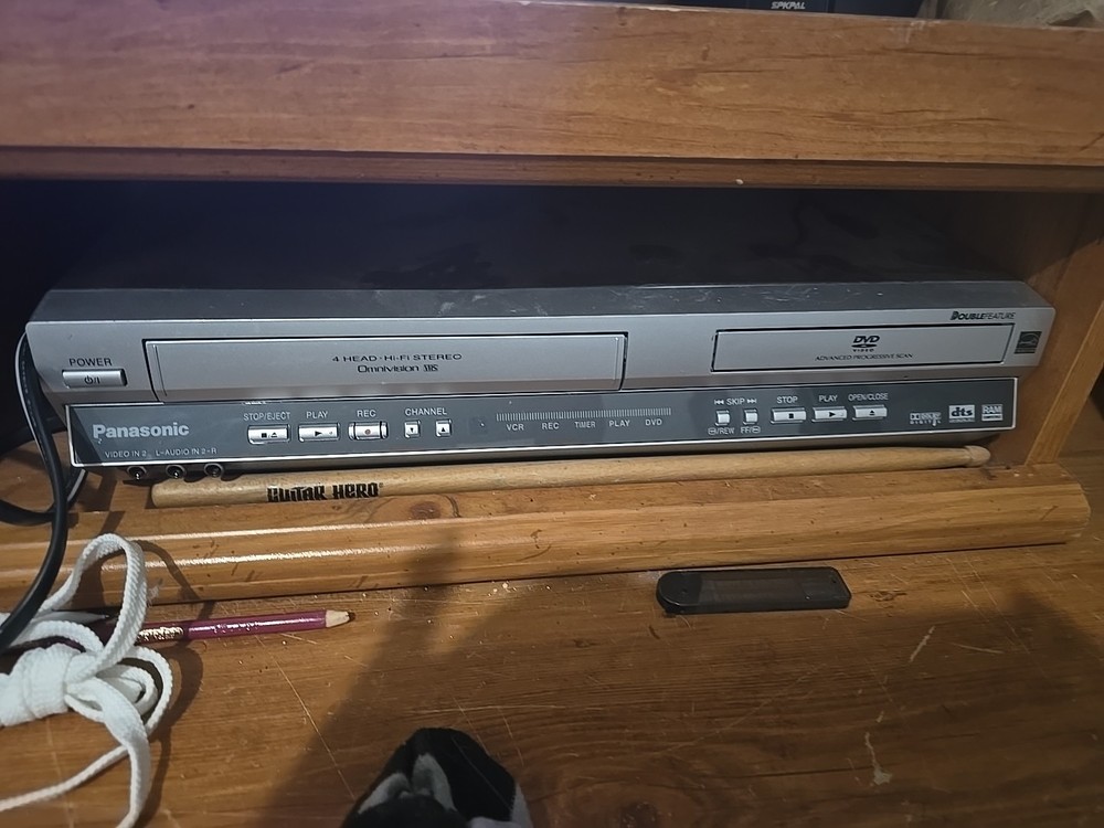 vhs dvd vcr combi