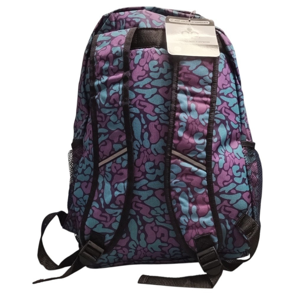 B-Wap 17" Intermediate School Backpack Womens Multi Assorted Adjustable Straps