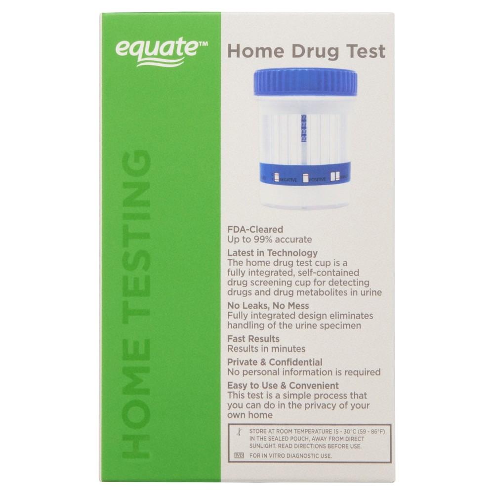 Equate 1 Panel Home Drug Test, Marijuana
