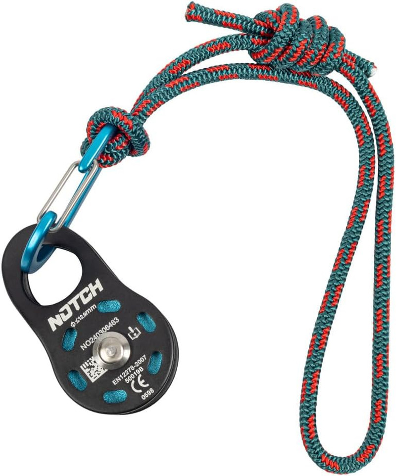 Micro Pulley Combo Includes Micro Pulley, Micro Carabiner & 5Mm Accessory Cord,