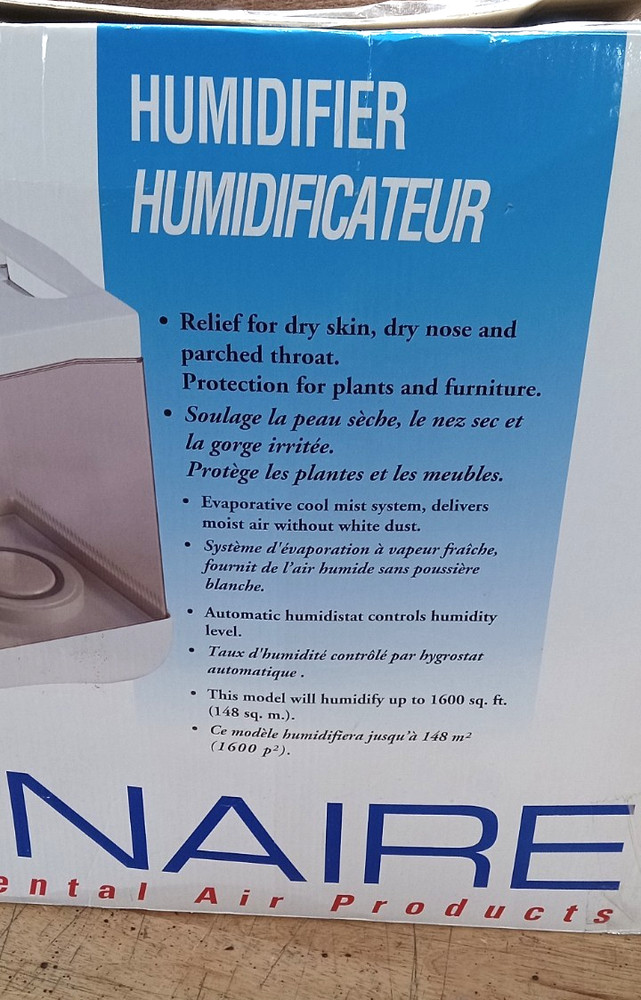 Bionaire Cool Mist Humidifier Model WS 3560