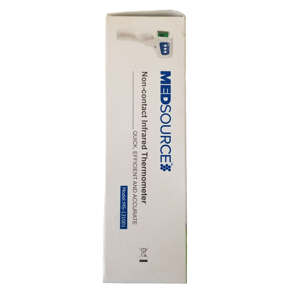 Medsource Non Contact Infrared Thermometer 1 Second Testing MS-131001