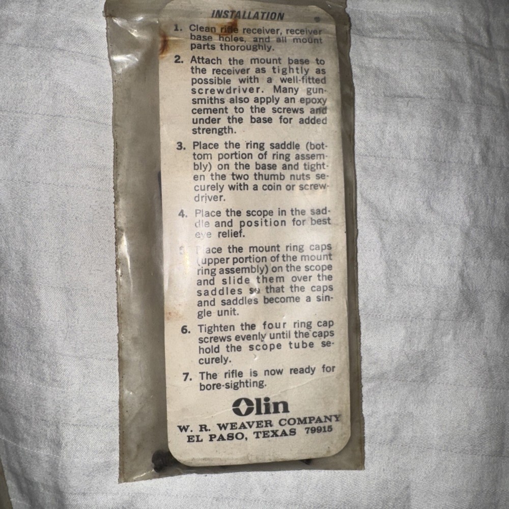 Weaver Mount 3 Side Mount Base