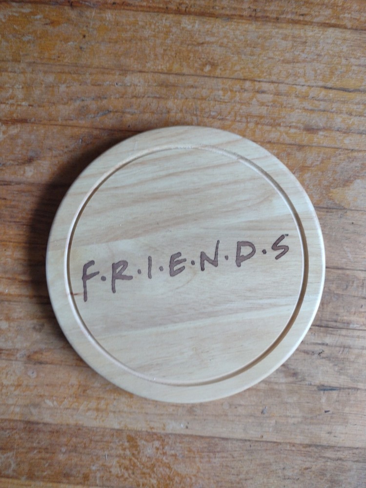 Friends TV Show SITCOM 10” Round Serving/Cutting Board
