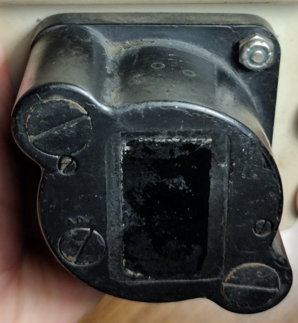 Vintage Unbranded Aircraft Unknown Clock (UNTESTED) (SEE DESCRIPTION)