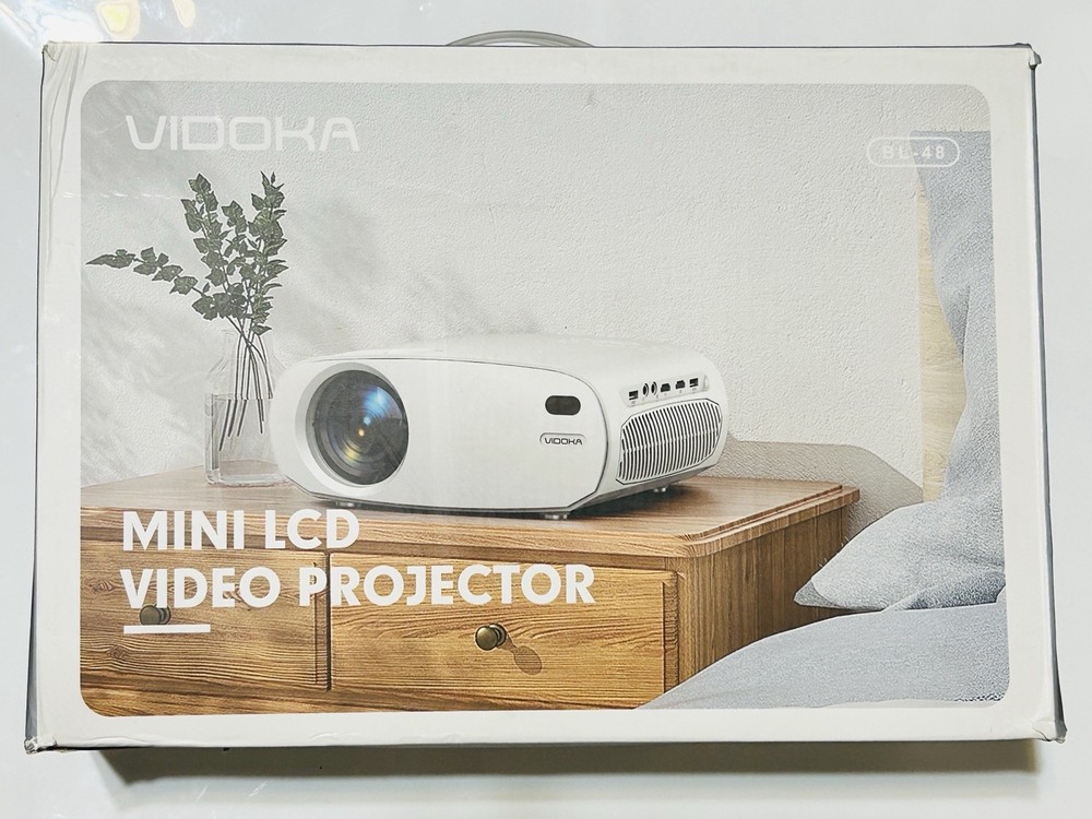 VIDOKA Mini lCD Video Projector Native 1080P Mini Projector
