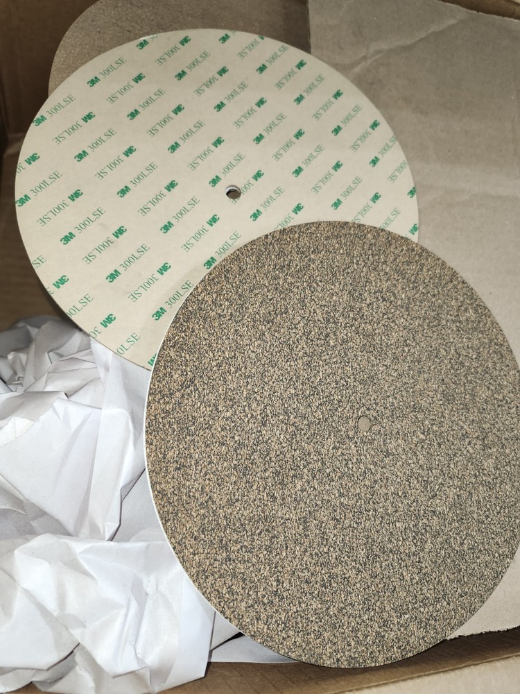 Circular 8" Cork Pad With Adhesive Back
