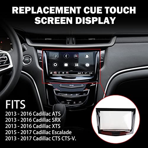 Touch Screen for Cadillac Cue Screen Replacement for 2013-2020 Cadillac ATS