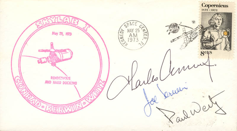 PAUL J. WEITZ - COMMEMORATIVE ENVELOPE SIGNED WITH CO-SIGNERS