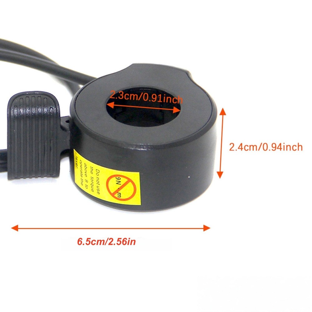 Thumb Throttle Waterproof Plug Speed Control Finger Accelerator Durable 1PCS
