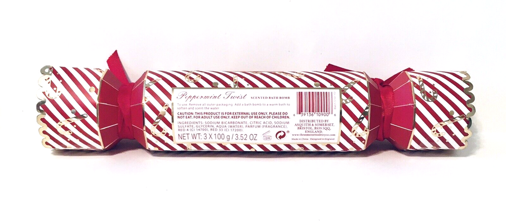 Asquith & Somerset Peppermint Twist Scented Bath Bombs