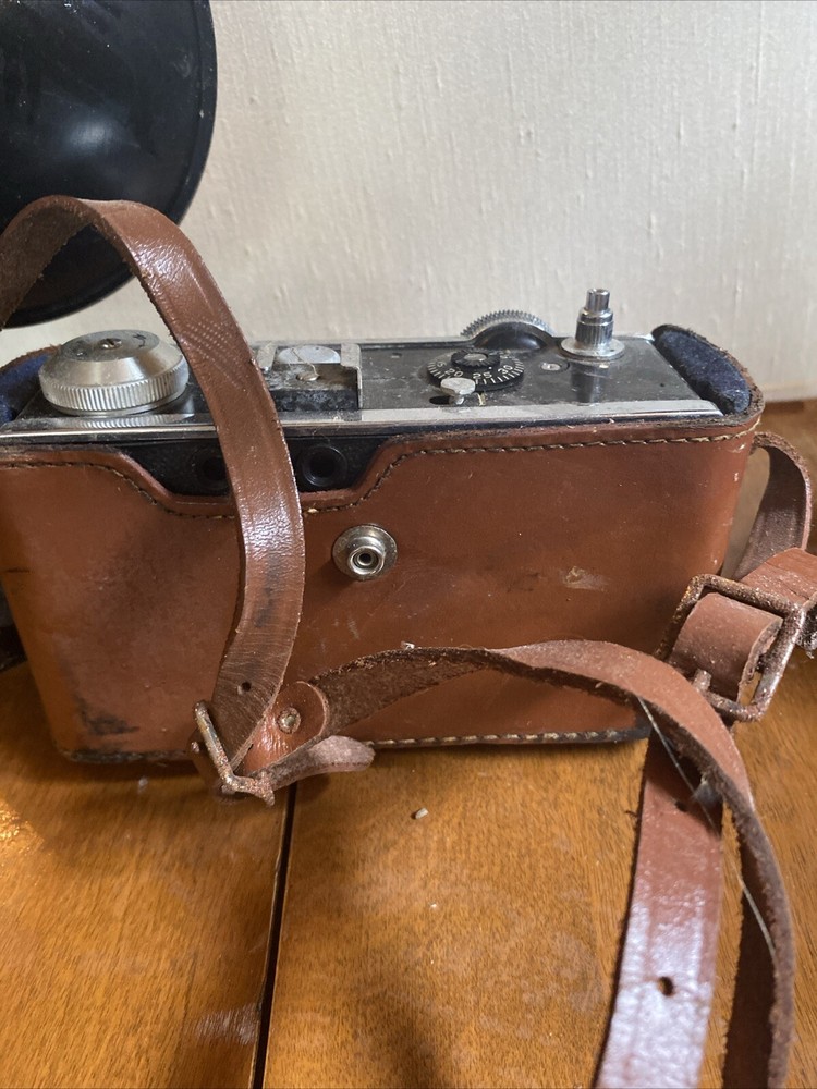 Vintage Argus Autronic 35mm Rangefinder Camera with Flash Unit - Untested