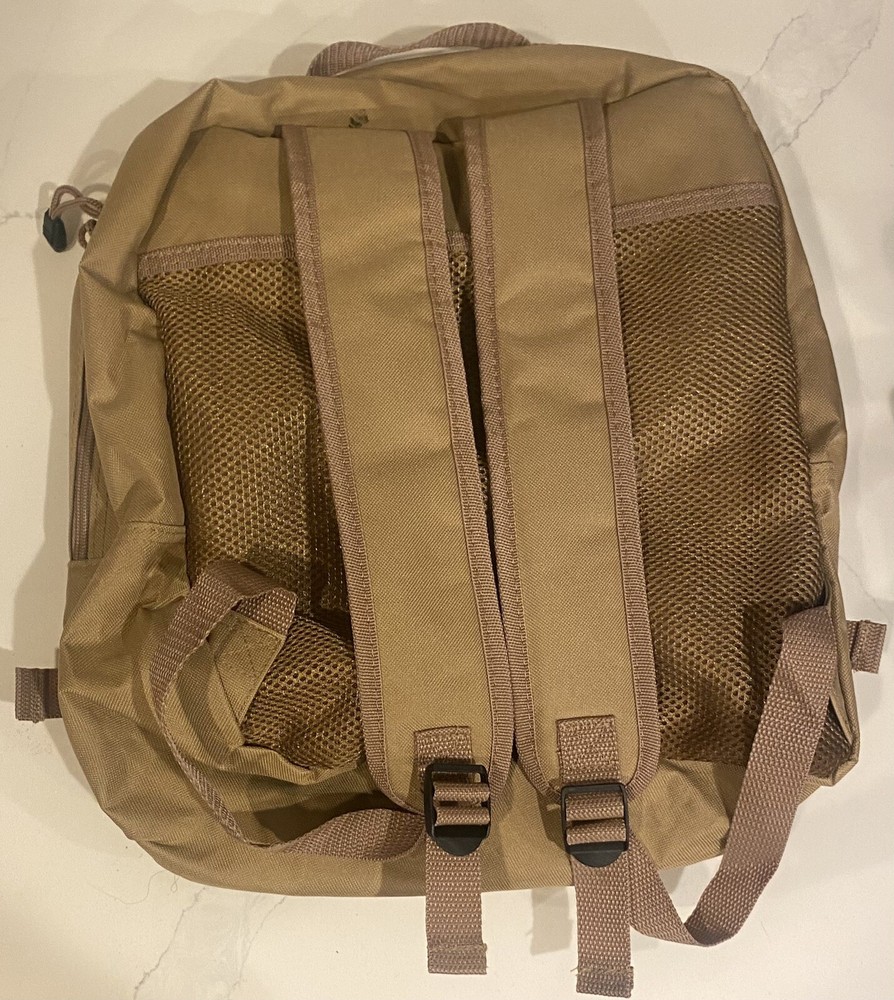 NRA TACTICAL Backpack Range Hunting Bag Desert Tan Khaki