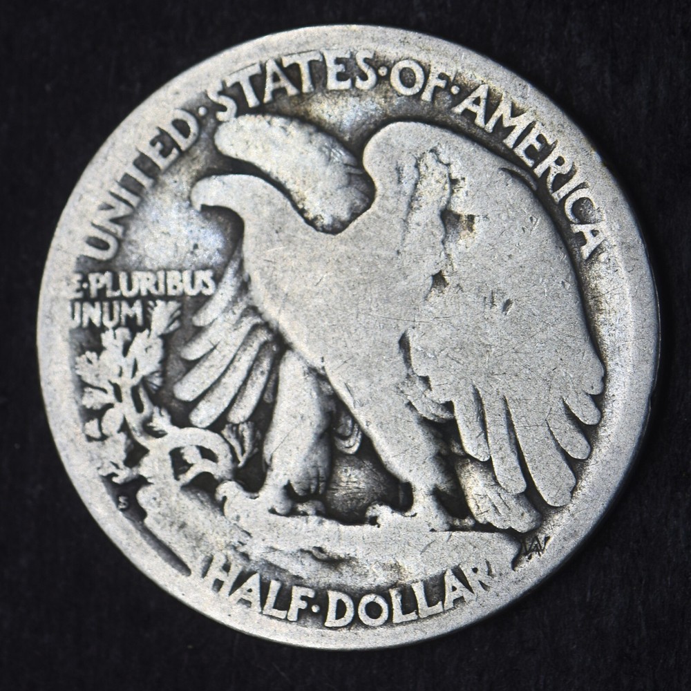 1921-S Walking Liberty Silver Half Dollar 50C - COINGIANTS -