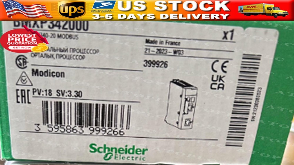 New In Box Schneider BMXP342000