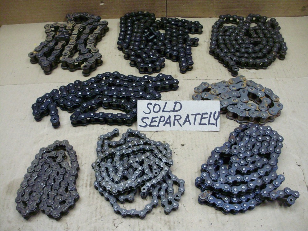 Roller Chain, Rivoted, #60, #50, #40, #42, #420, #12B