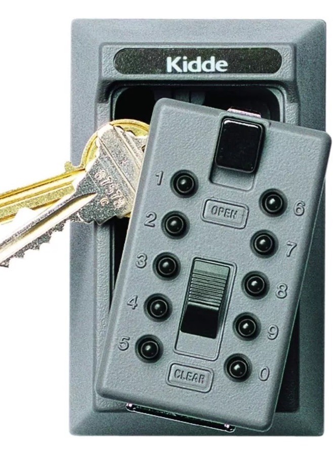 KIDDE 1015 Lock Box -  Surface Mount - Holds 5 Keys New in Box