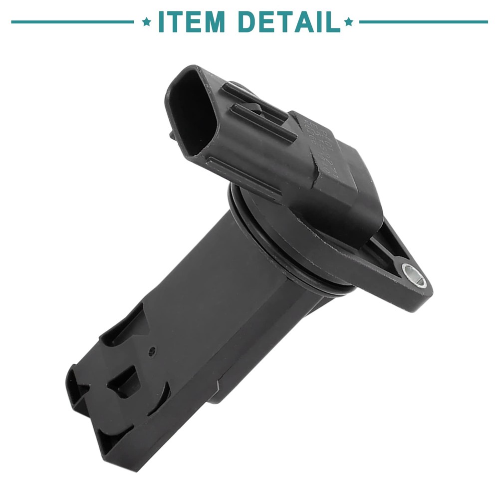 MAF Sensor Front Mass Air Flow Meter Sensor for Mazda 6 Black Replacement