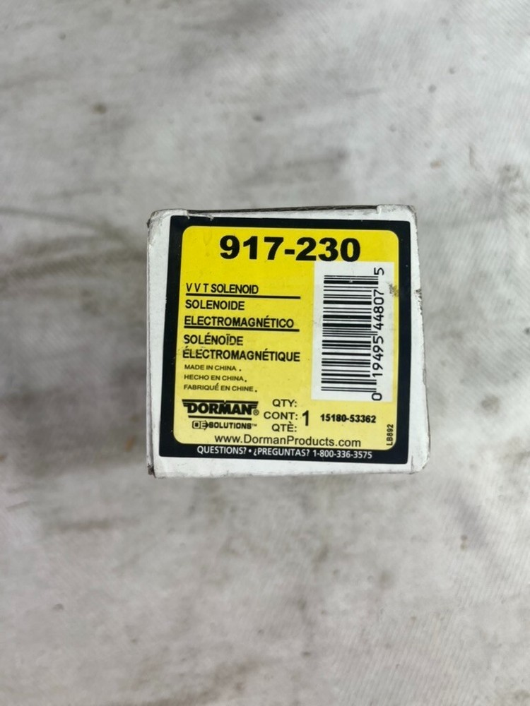 Engine Variable Valve Timing (VVT) Solenoid-Timing Solenoid Dorman 917-230