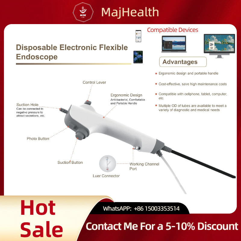 video bronchoscopy ENT Endoscope  Multi-function Flexible Urology Endoscopy